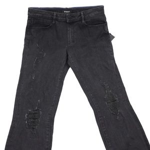 DKNY Sequined Rip & Repair Skinny Jeans Size 25